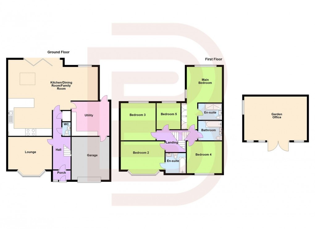 Floorplan for Dunchurch Road, Rugby