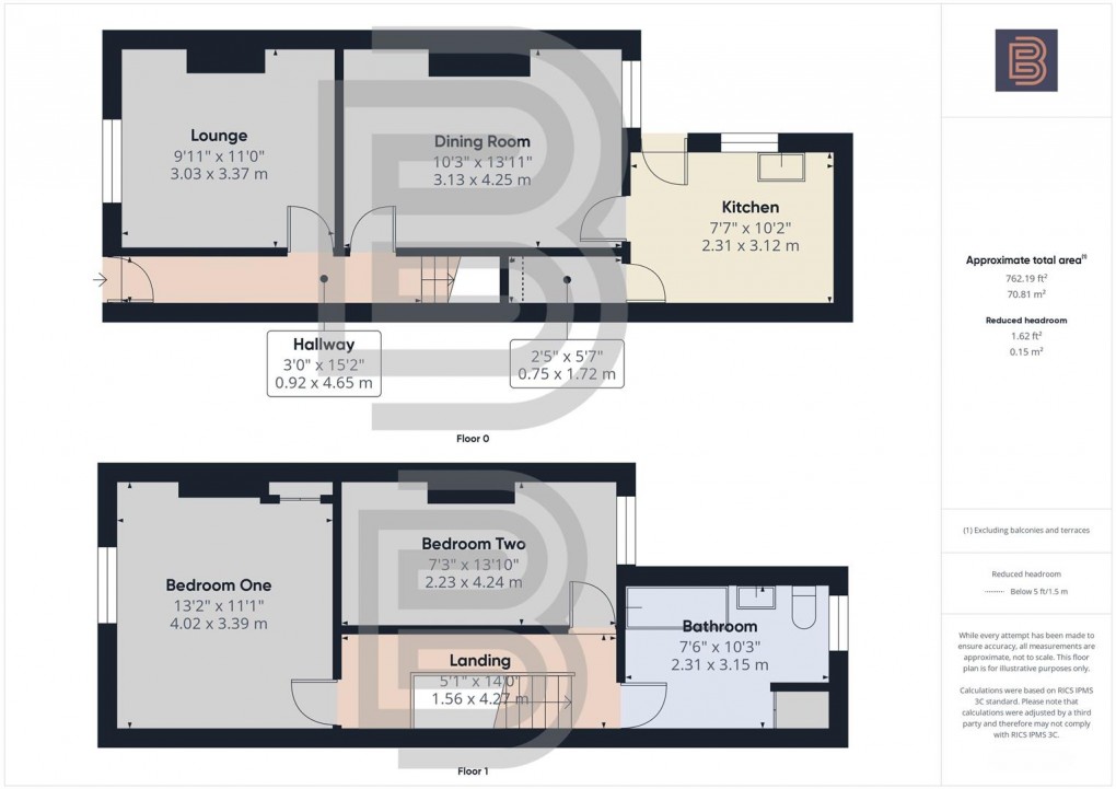 Floorplan for Charlotte Street, Rugby