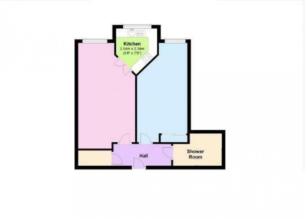 Floorplan for Church Street, Rugby