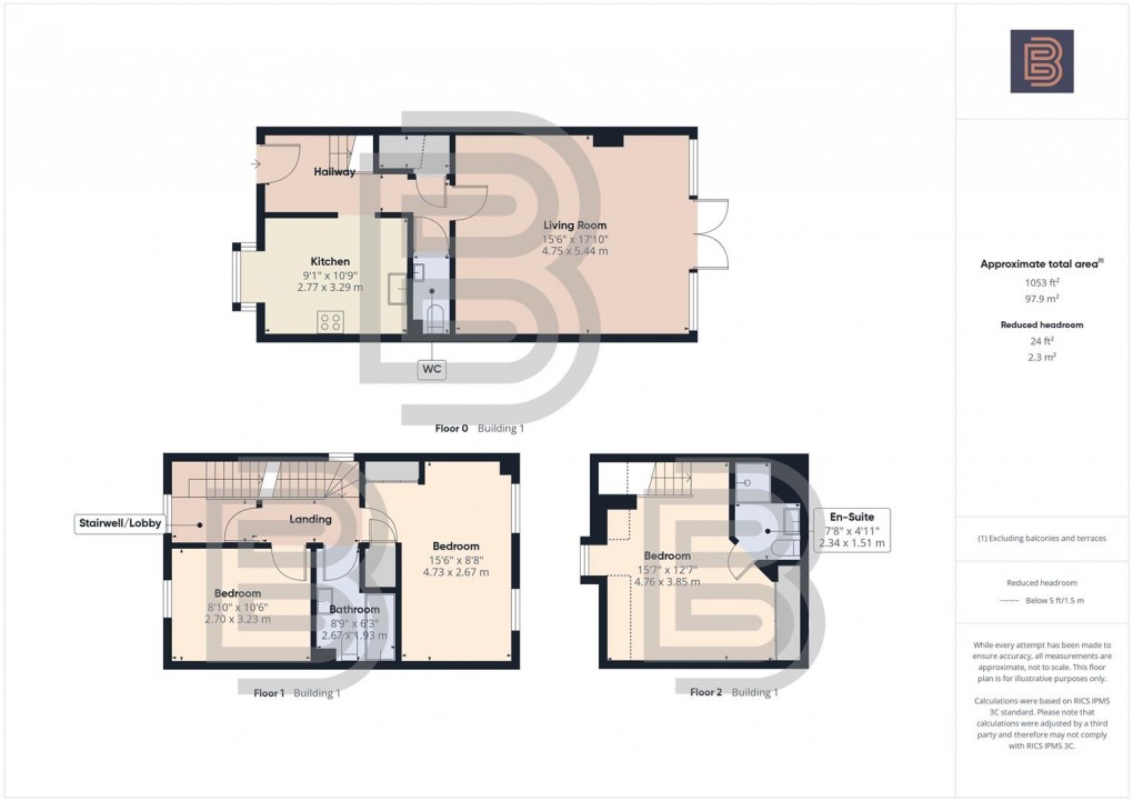 Floorplan for Crackthorne Drive, Coton Park, Rugby