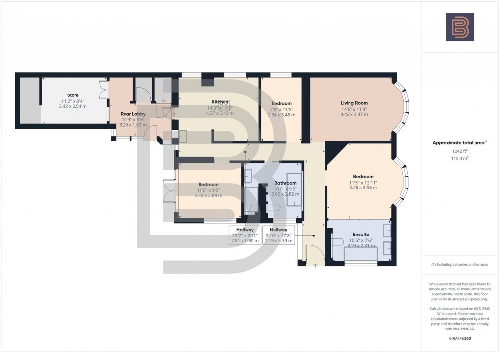 Floorplan for Townsend Lane, Long Lawford, Rugby