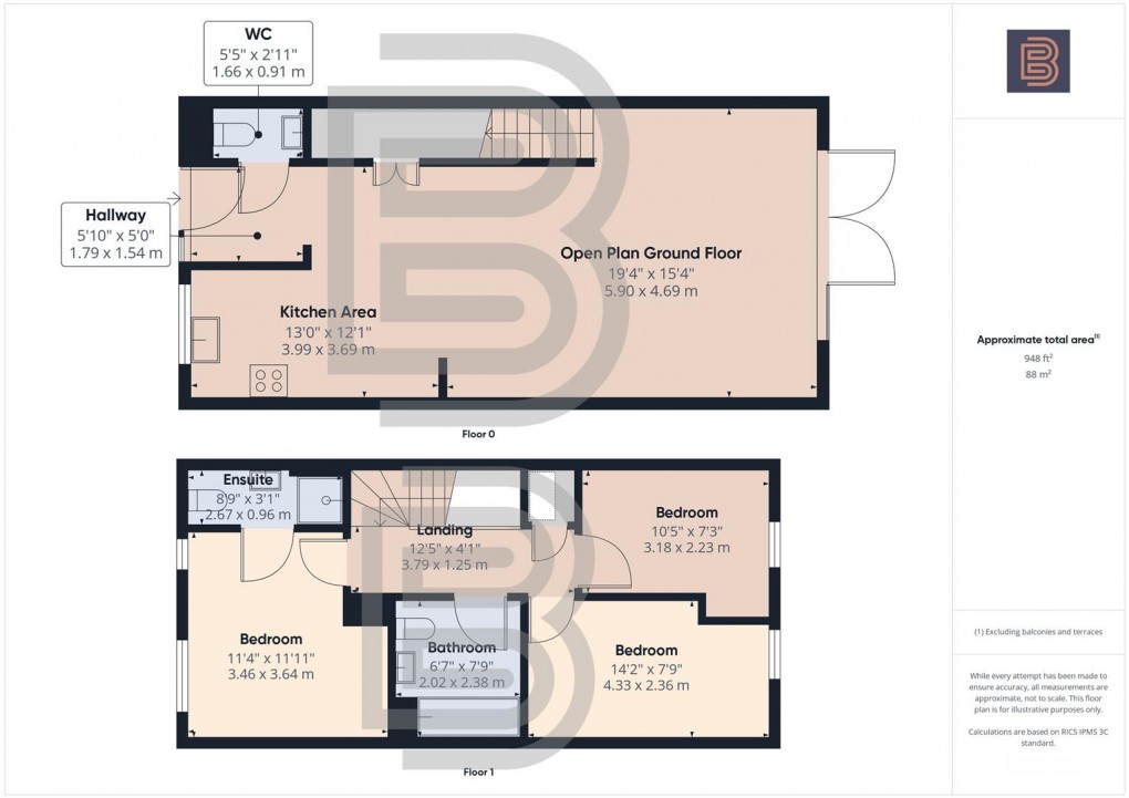 Floorplan for Park View, Houlton