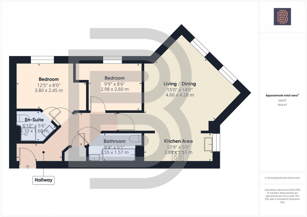 Floorplan for Hillmorton Road, Rugby