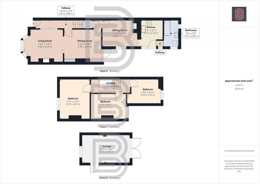 Floorplan for Sycamore Grove, Rugby