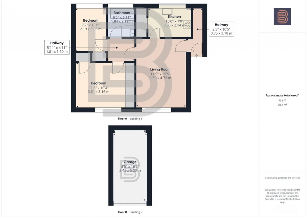 Floorplan for Dunchurch Road, Rugby