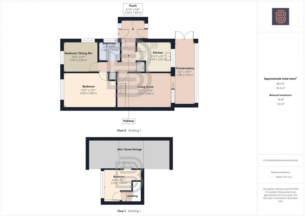 Floorplan for Evans Road, Bilton, Rugby