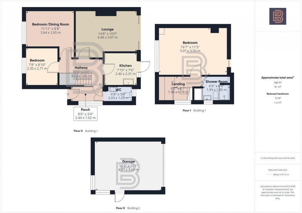 Floorplan for Norton Leys, Hillside, Rugby