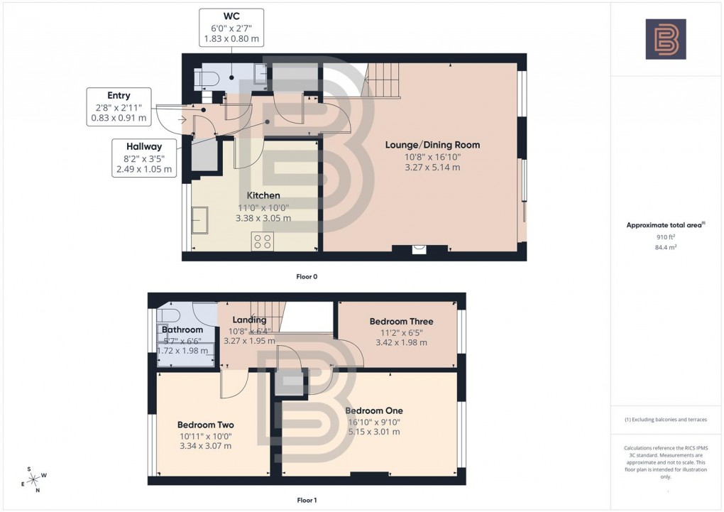 Floorplan for Bridgeacre Gardens, Coventry