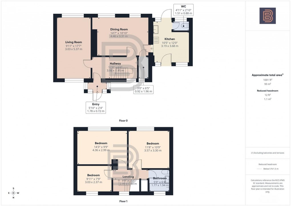 Floorplan for Manor Estate, Wolston