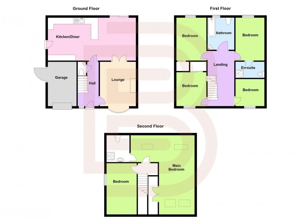 Floorplan for Hillmorton Road, Hillmorton, Rugby
