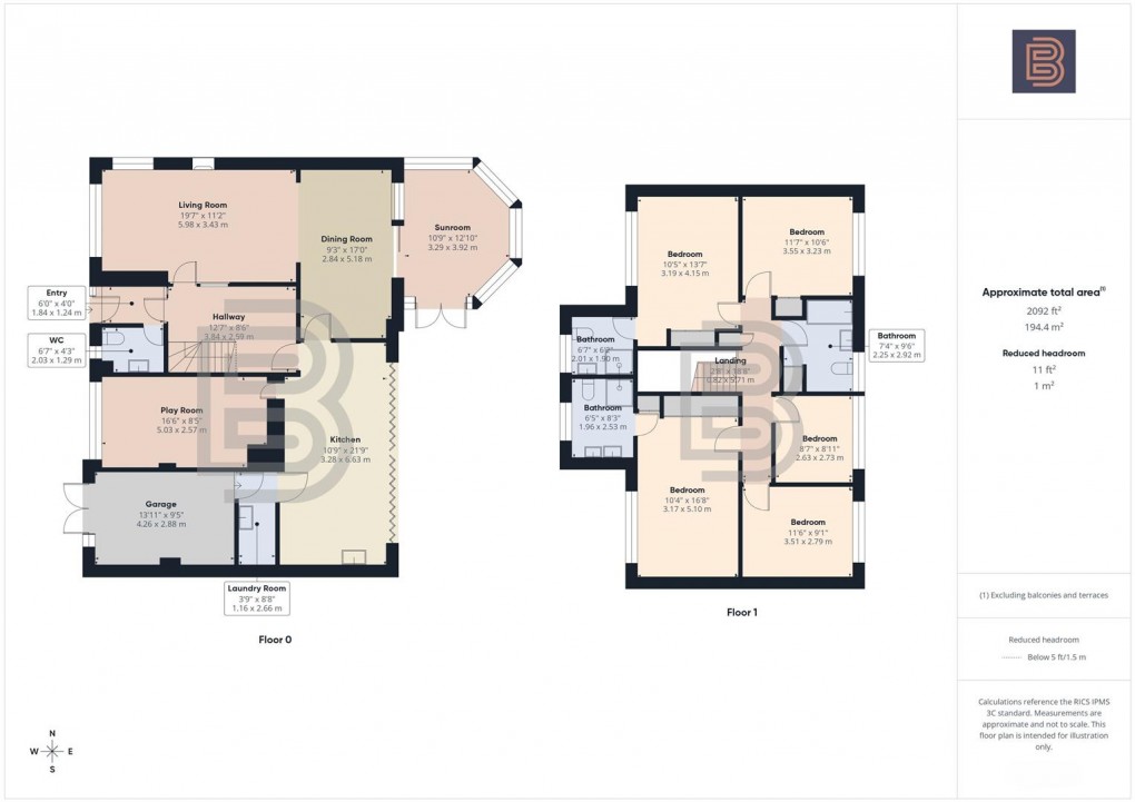 Floorplan for Alwyn Road, Bilton, Rugby