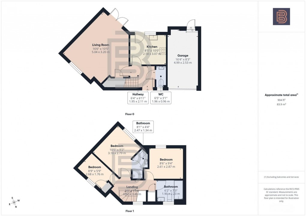 Floorplan for Tee Tong Road, Long Lawford, Rugby
