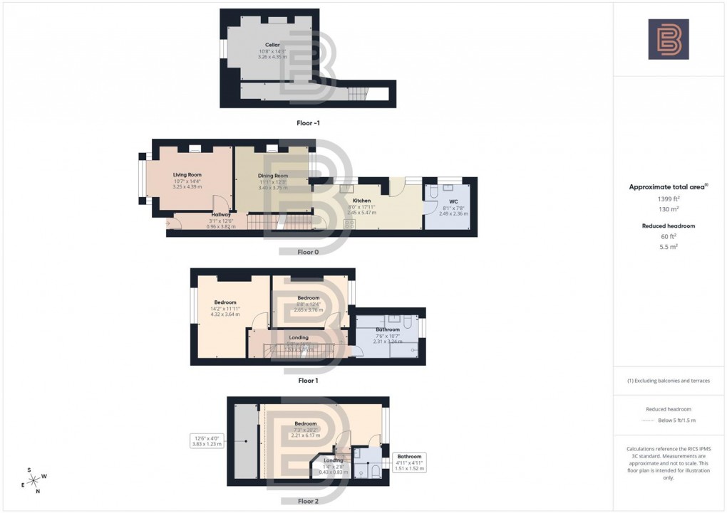 Floorplan for Grosvenor Road, Town Centre, Rugby