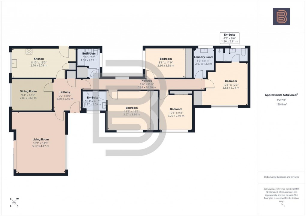 Floorplan for Vicarage Lane, Dunchurch, Rugby
