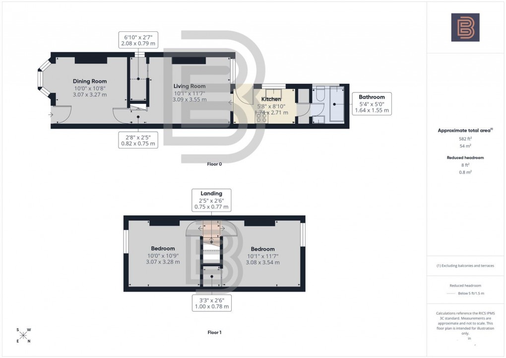 Floorplan for Oxford Street, Rugby