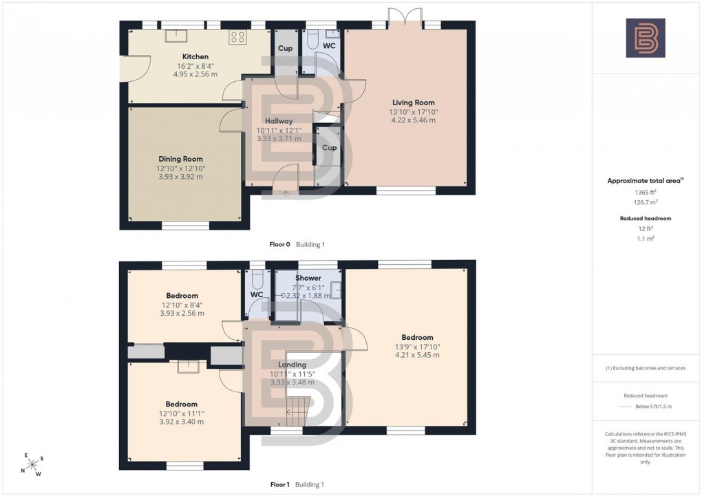 Floorplan for Rugby Road, Dunchurch, Rugby