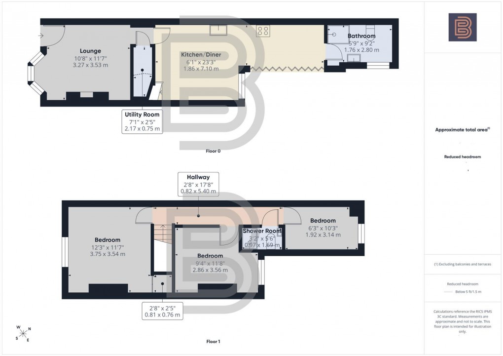 Floorplan for Stanley Road, Coventry