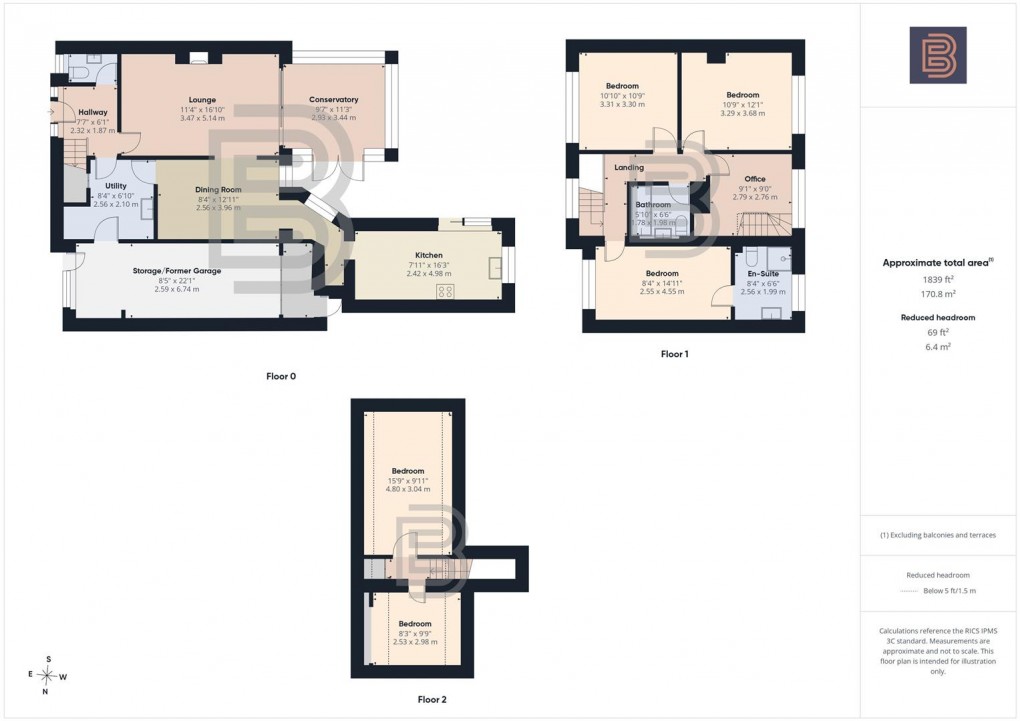 Floorplan for Alwyn Road, Bilton, Rugby