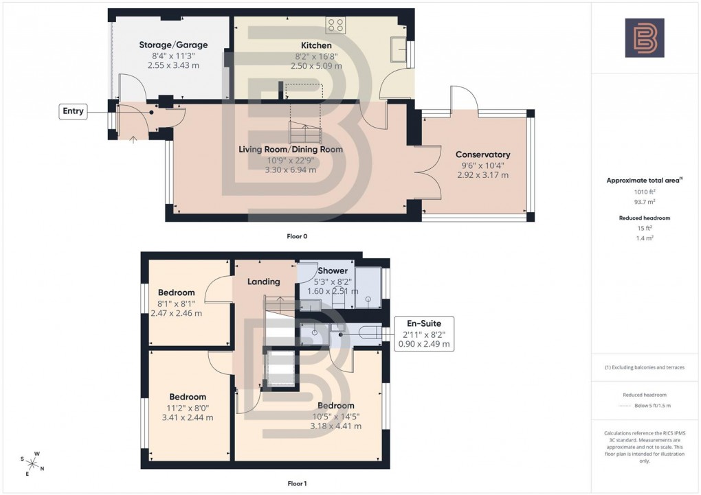 Floorplan for Wilson Close, Bilton, Rugby
