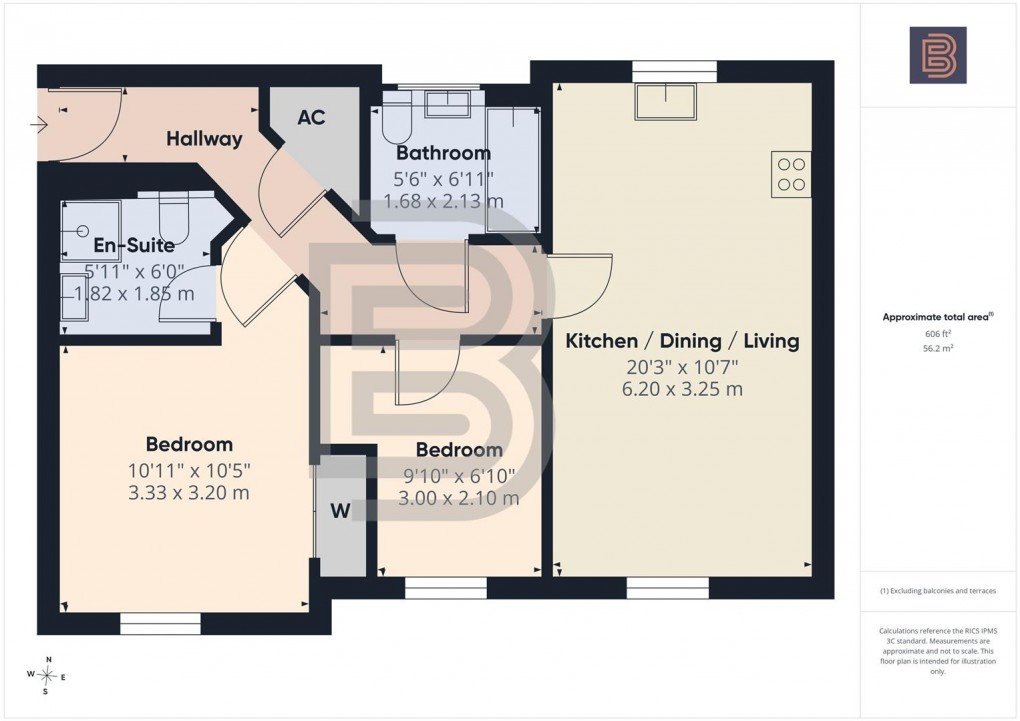 Floorplan for Magnolia Avenue, Eden Park, Rugby