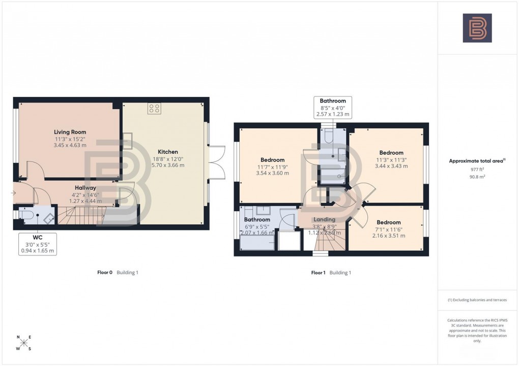 Floorplan for Great Brook Ground, Houlton, Rugby