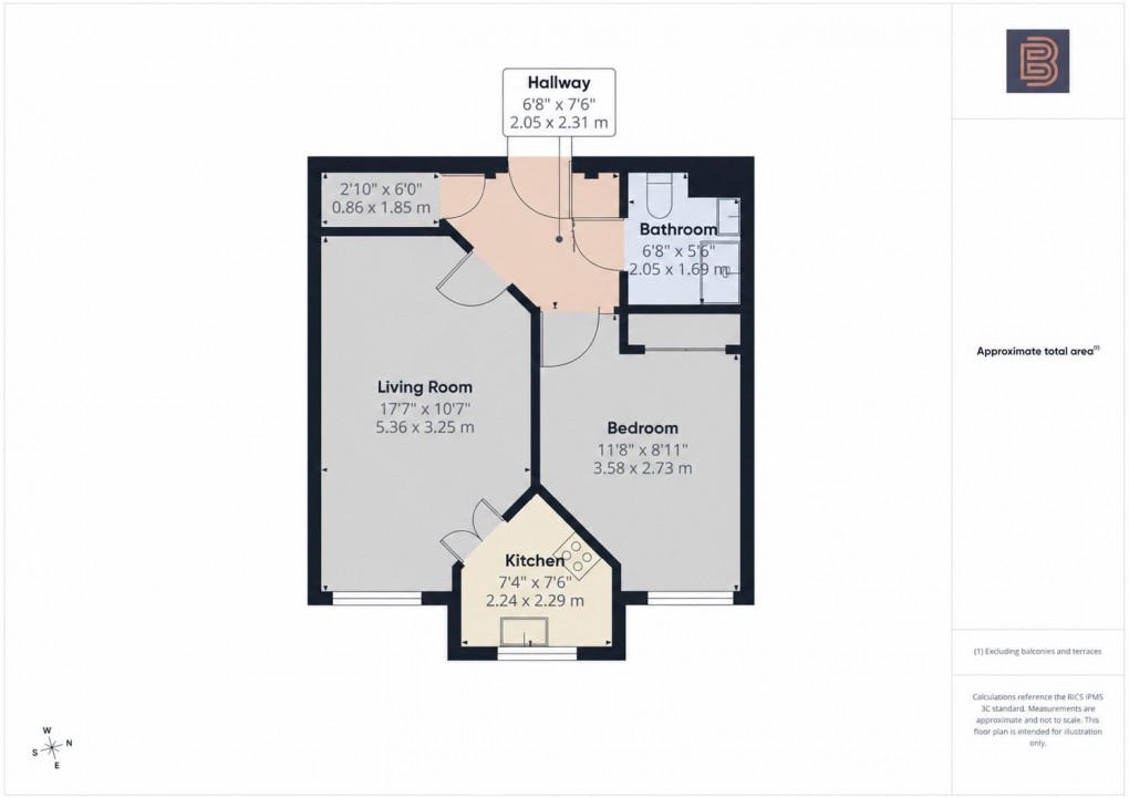 Floorplan for Church Street, Rugby